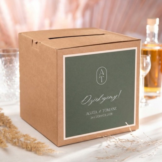 Pudełko na koperty Monogram I