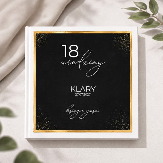 Księga gości na 18 urodziny...
