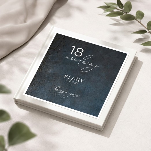 Księga gości na 18 urodziny...