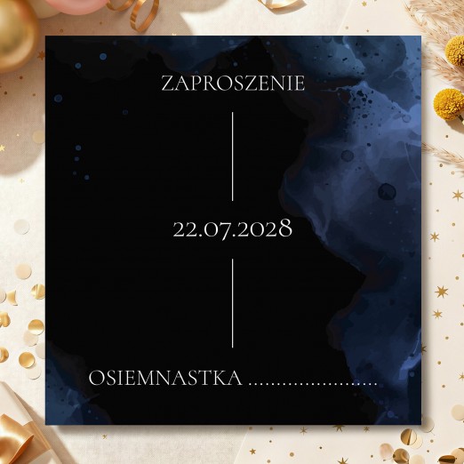 Kwadratowe zaproszenia na...